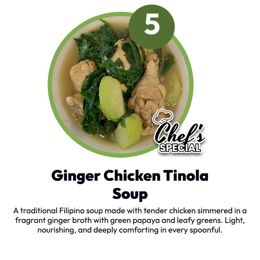 FILIPINO SPECIAL 5 (+1 FREE) MEAL PLAN